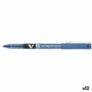 Flüssigtintenstift Pilot V-5 Blau 0,3 mm (12 Stück)