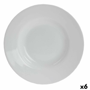 Deep Plate Bormioli Rocco Toledo Glass 23 cm (6 Units)