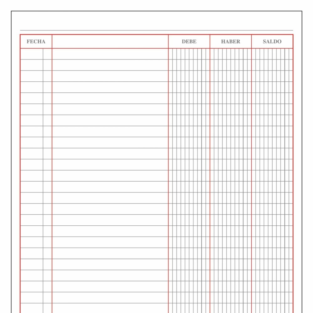 Kassenbuch DOHE 09908 Burgunderrot A4 100 Blatt