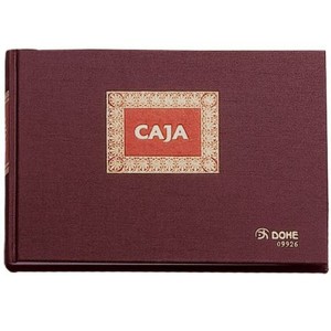 Account Book DOHE 09926 Burgundy Quarto 100 Sheets