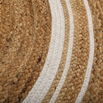 Carpet Versa Stripes Ø 120 cm Rattan Jute