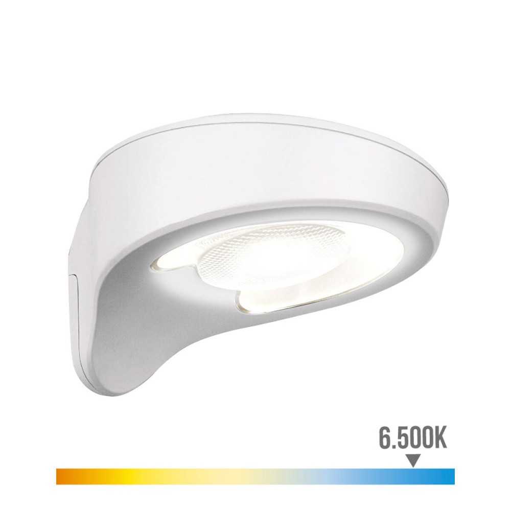 Applique LED EDM 31853 Blanc 2 W 1,8 W 200 Lm 155 Lm Solaire Capteur de Mouvement (6500 K)