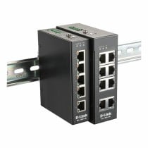 Schalter für das Netz mit Schaltschrank D-Link DIS-100E-8W RJ45 x 8 Schwarz