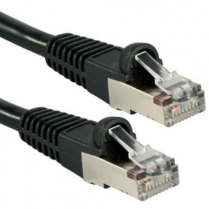 UTP Category 6 Rigid Network Cable LINDY 47179 2 m Black 1 Unit