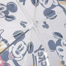 Umbrella Mickey Mouse Transparent Ø 71 cm Red