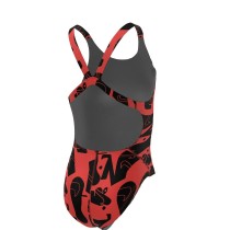 Maillot de Bain Fille Nike Rouge carmin