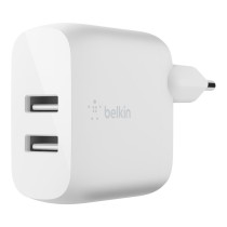 Chargeur Mural + Câble Lightning MFI Belkin WCD001VF1MWH Blanc 24 W