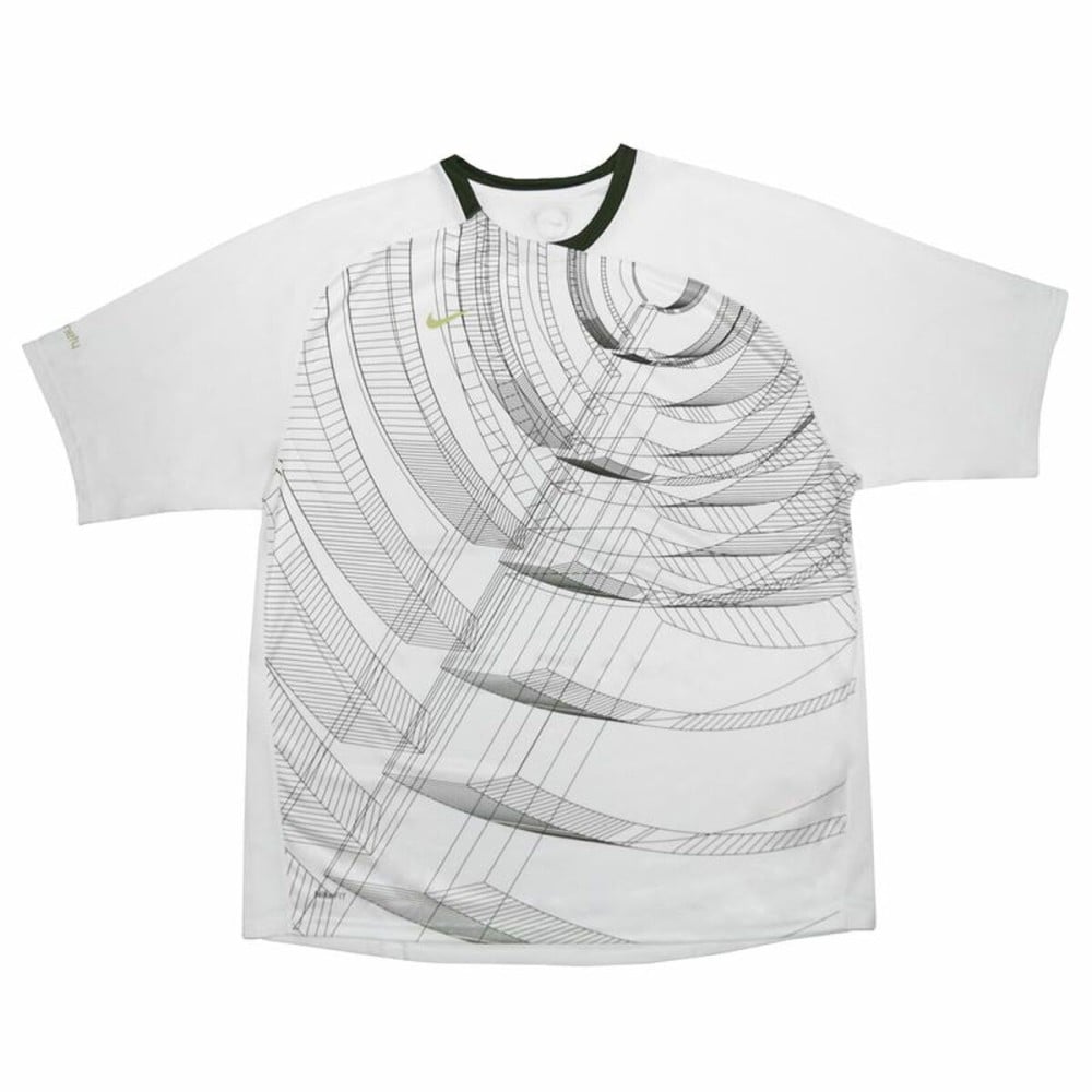 Herren Kurzarm-T-Shirt Nike Summer T90 Weiß