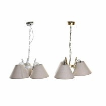 Deckenlampe DKD Home Decor 50 x 46 x 30 cm Gold Metall Weiß 50 W (2 Stück)