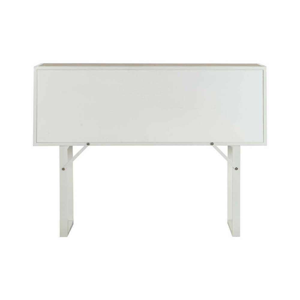 Console DKD Home Decor Blanc Métal Sapin 120 x 35 x 90 cm