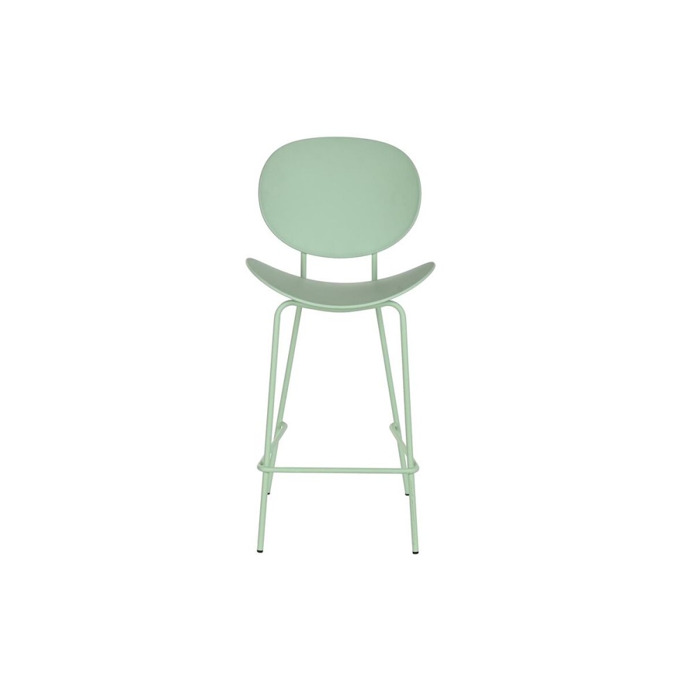 Stool DKD Home Decor 52,5 x 49 x 104 cm Metal Green polypropylene