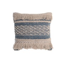 Kissen DKD Home Decor Blau 45 x 10 x 45 cm Weiß Boho