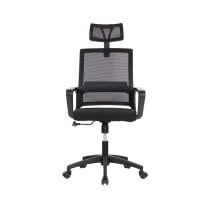 Office Chair EDM 75189 Black Ergonomic