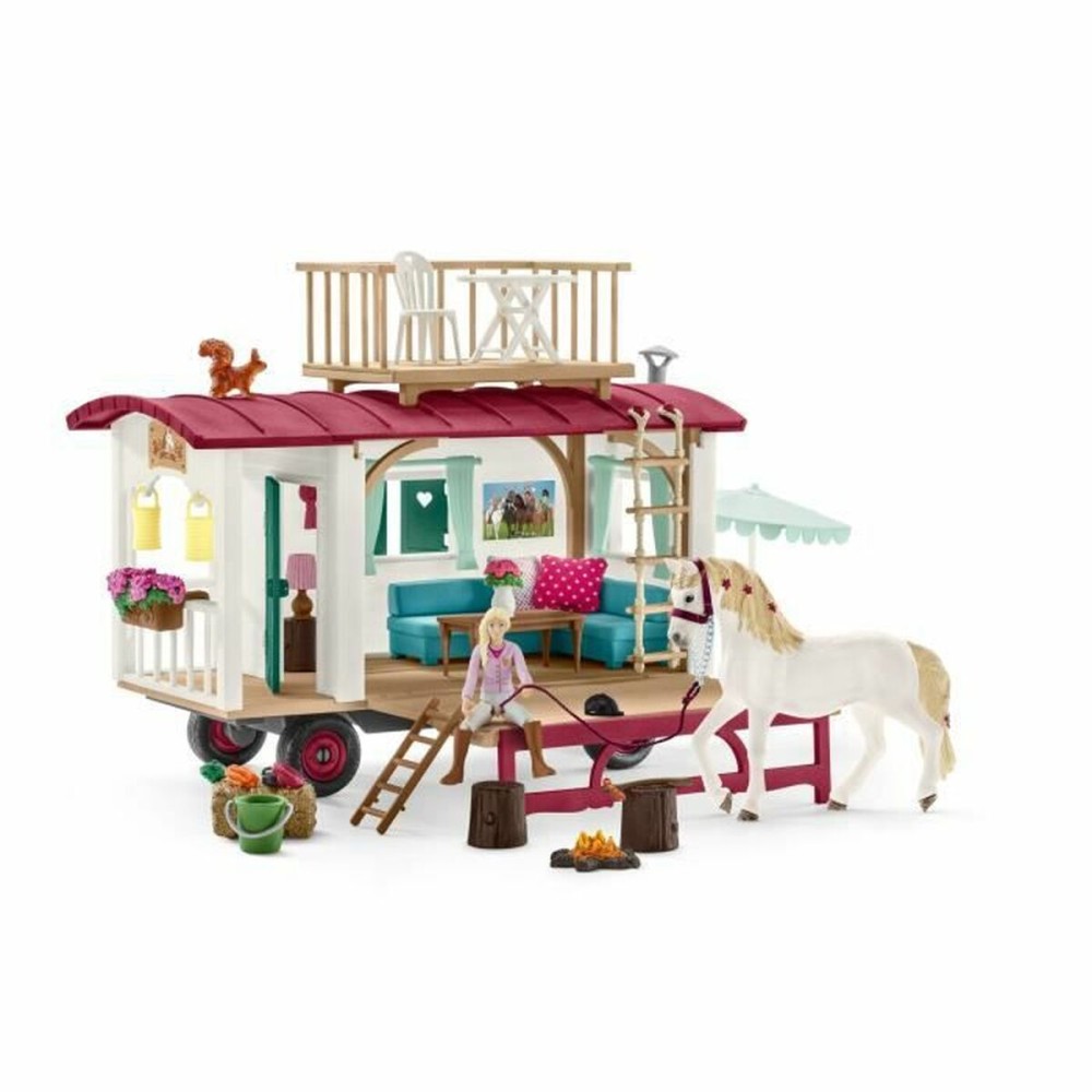 Minihaus Schleich Caravan for secret club meetings