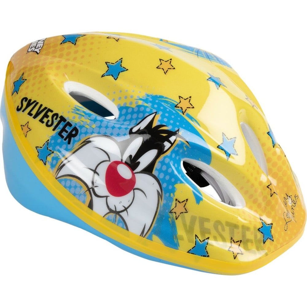 Kinderfahrradhelm Looney Tunes CZ10954 M Gelb