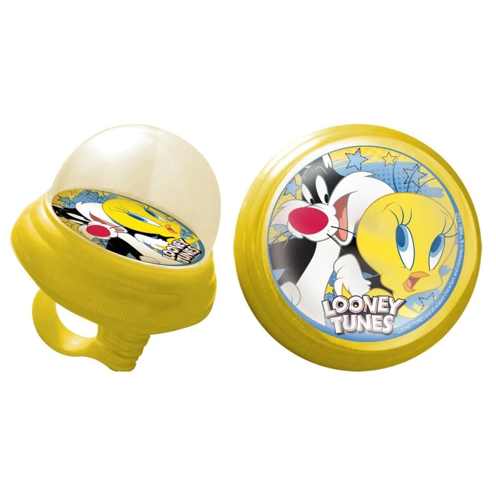 Sonnette enfant pour vélo Looney Tunes CZ10964 Jaune