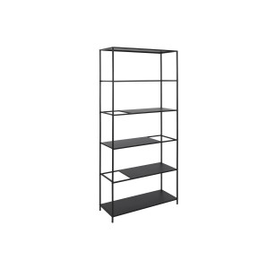 Étagère DKD Home Decor Noir Métal 80 x 30 x 175 cm (1)