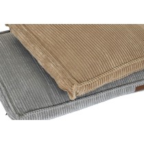 Pet bed DKD Home Decor 70 x 57 x 10 cm Grey Camel 2 Units