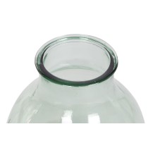 Vase DKD Home Decor 29 x 29 x 36 cm Vert Verre trempé