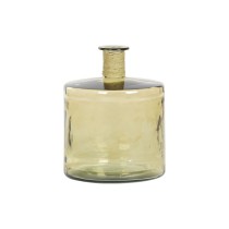 Vase DKD Home Decor Ambre Corde Verre trempé 35 x 35 x 45 cm