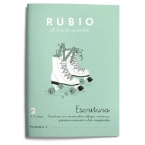 Writing and calligraphy notebook Rubio Nº2 A5 Spanish 20 Sheets (10 Units)