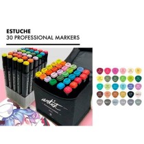 Marker-Set Alex Bog Luxury Canvas Gama Artist 30 Stücke Bunt