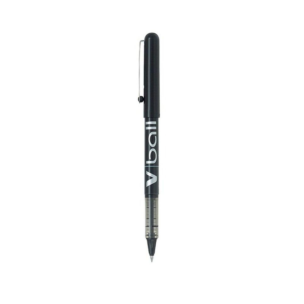 Crayon Roller Pilot V Ball 0,7 mm Noir (12 Unités)