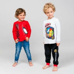 Pyjama Enfant The Avengers Gris