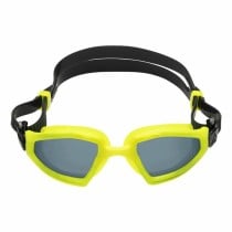 Adult Swimming Goggles Aqua Sphere Kayenne Pro Dark Yellow Black One size