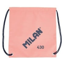 Sac à dos serré par des ficelles Milan Since 1918 Rose 42 x 34 x 0,7 cm