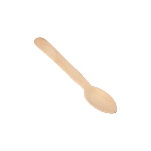 Löffel-Set Algon Nachtisch Holz 13,8 cm 50 Stück