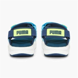 Flip Flops for Children Puma Evolve Blue Water