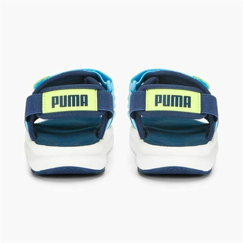 Tongs pour Enfants Puma Evolve Bleu Eau