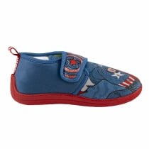 Chaussons Marvel Velcro Bleu foncé