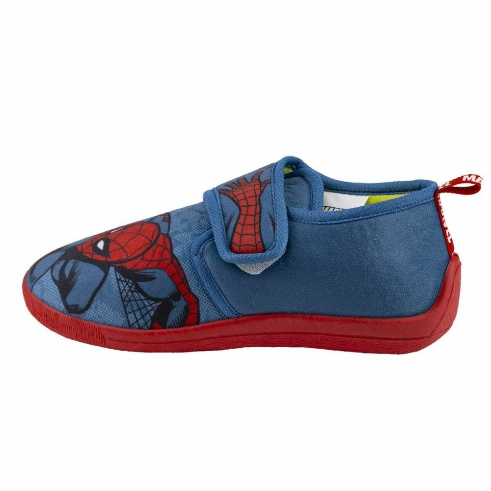 Chaussons Marvel Velcro Bleu foncé