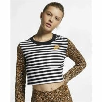 Damen Langarm-T-Shirt Nike Animal Print