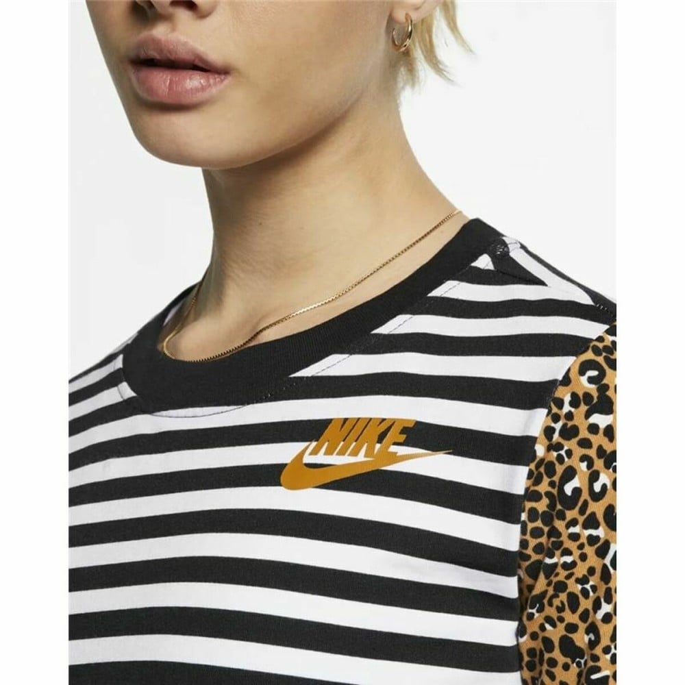 Damen Langarm-T-Shirt Nike Animal Print