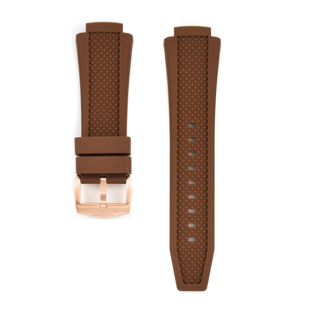 Watch Strap Bobroff BFS026 Brown