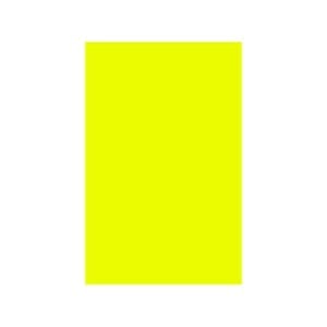 Card Iris Fluorescent Yellow