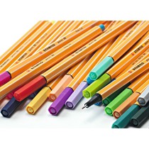 Set of Felt Tip Pens Stabilo Point 88 20 Pieces Multicolour