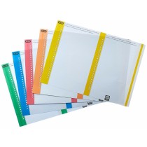 Labels Elba Suspension files Multicolour A5 (10 Units)