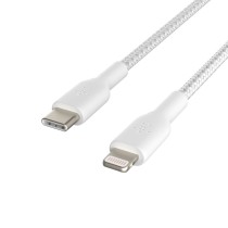 Câble USB-C vers Lightning Belkin CAA004BT1MWH Blanc 1 m