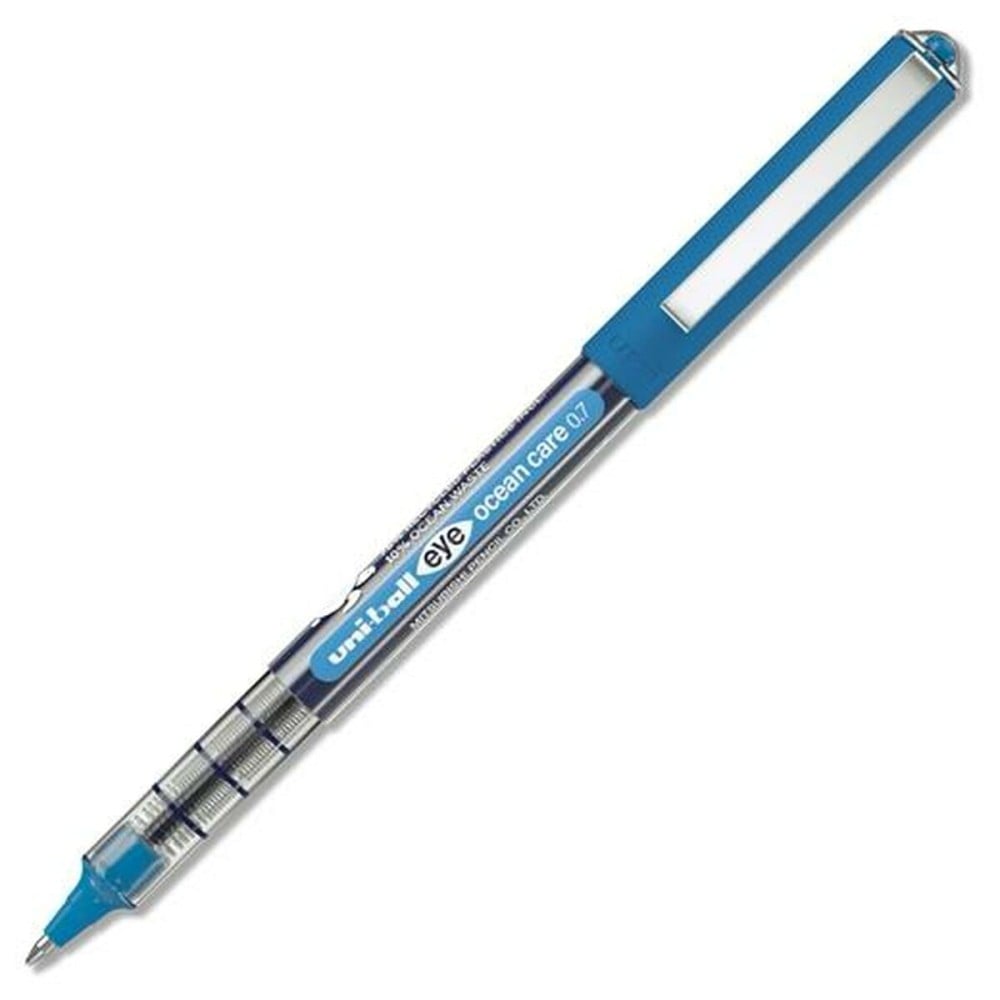 Flüssigtintenstift Uni-Ball Eye Ocean Care Blau 0,7 mm (12 Stück)