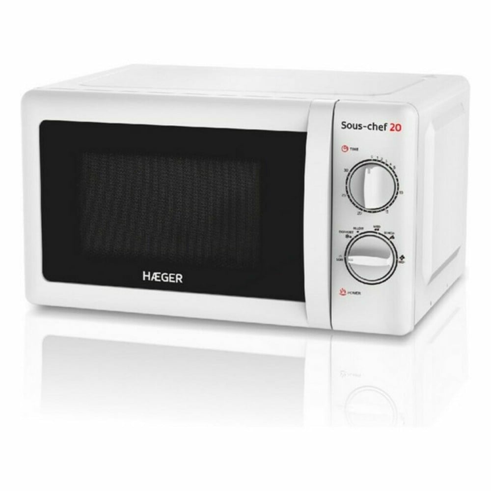 Microwave with Grill Haeger MW-70W.006A 20 L White 700W