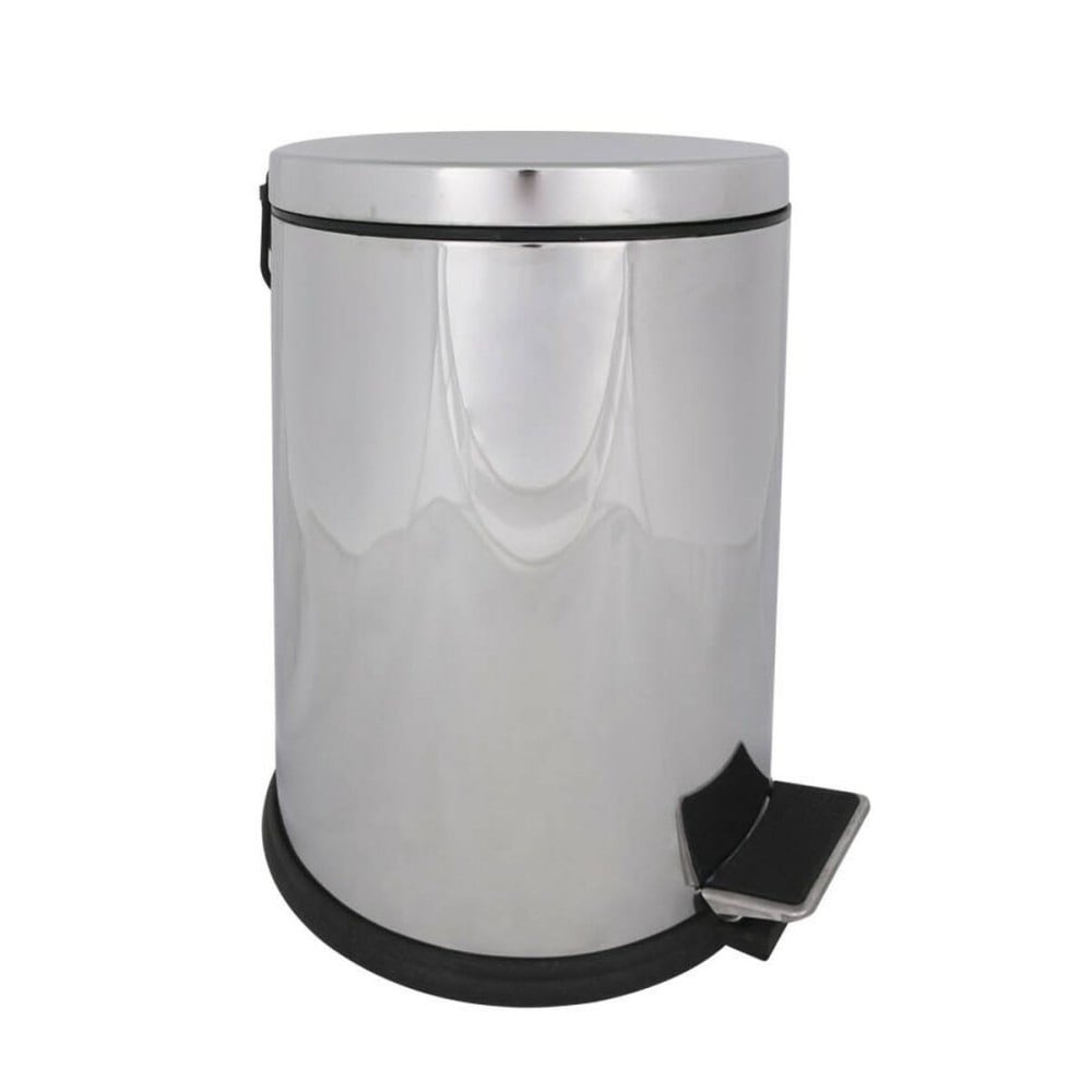 Pedal bin Confortime Silver Metal