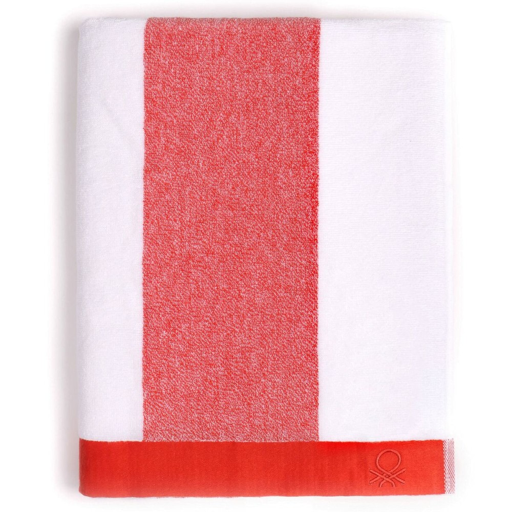 Serviette de plage Benetton BE042 Rouge 160 x 90 cm