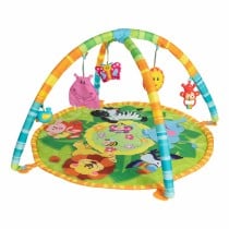 Tapis de jeu Winfun Jungle Tissu (4 Unités)