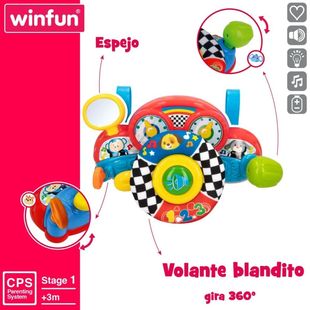 Volant pour poussette Winfun 29 x 17 x 10,5 cm (4 Unités)