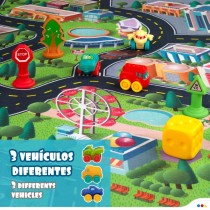 Tapis de jeu Colorbaby Ville Plastique (2 Unités)