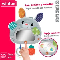 Jouet pour bébé Winfun Lapin 25 x 35 x 2,5 cm (4 Unités)